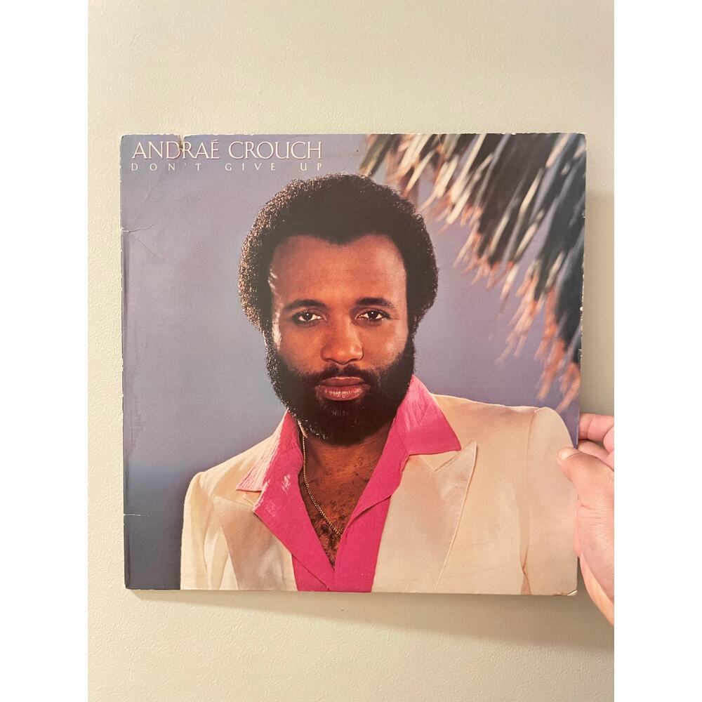 Andrae Crouch - Don't Give Up LP gospel soul funk rnb album